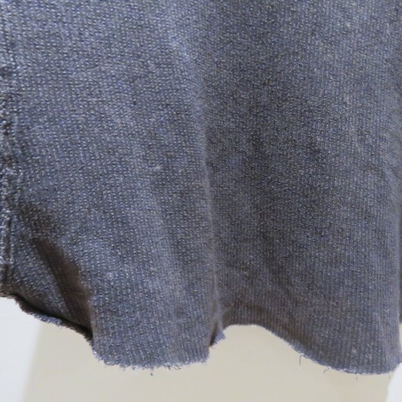 FREE PEOPLE WE THE FREE Off My Mind Cropped T-Shirt Top in Washed Black Casual - Picture 6 of 15